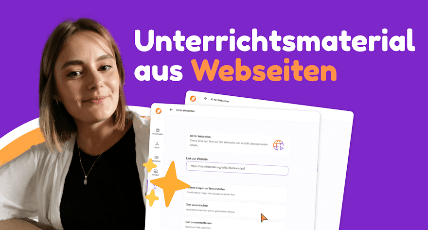 Kira zeigt wie ma aus Webseiten Arbeitsblätter erstellt