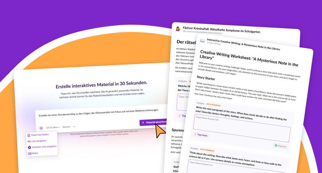 Interaktive Materialien von Teachino