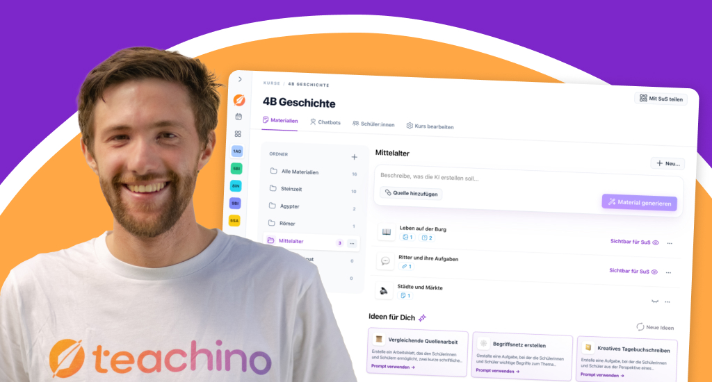 Eine neue Struktur für deinen Unterricht – das neue Teachino